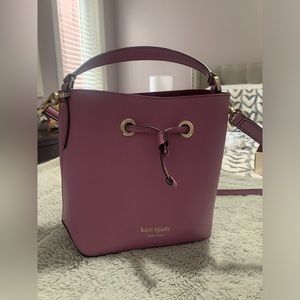 Kate Spade Leather Bucket Bag
